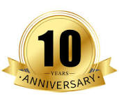 10 years on - we're blown away! 10 years on - we're blown away!